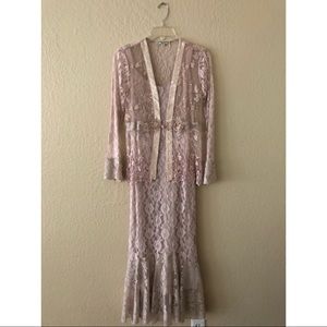 Spencer Alexis - Dusty Pink 2pc Dress